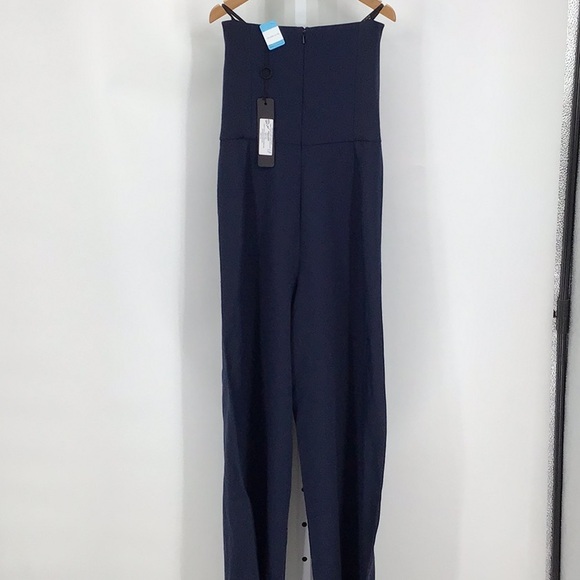 Black halo size2  blue romper - Picture 2 of 3